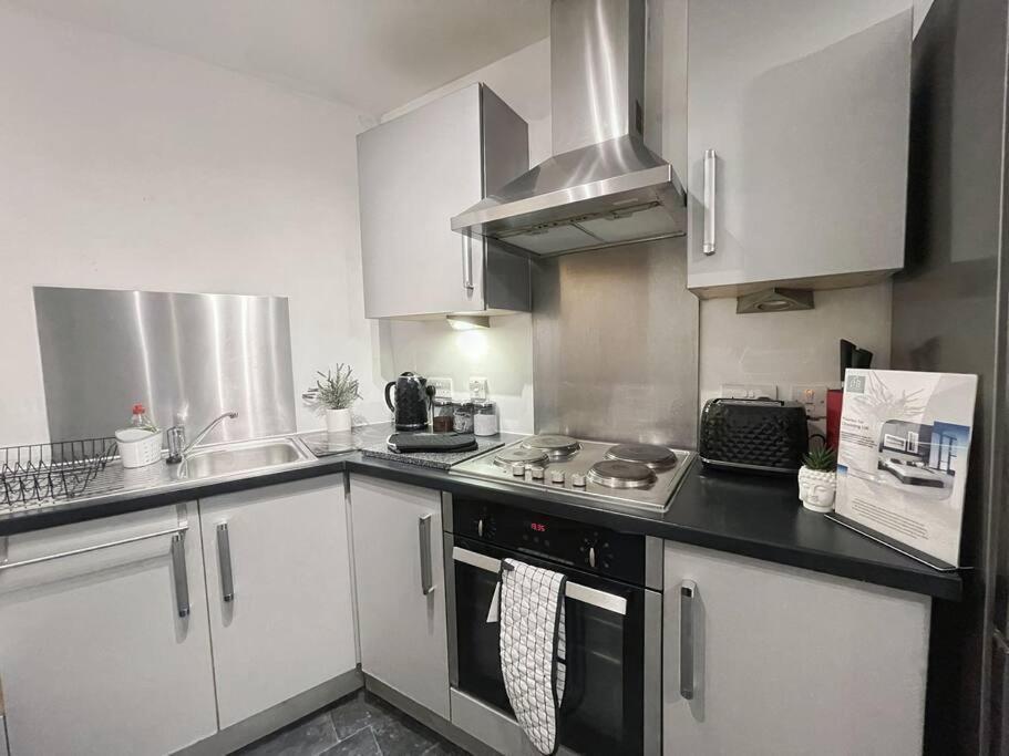 Cityfront Modern Apt Near City Centre/Etihad, Free Parking Manchester Exteriör bild