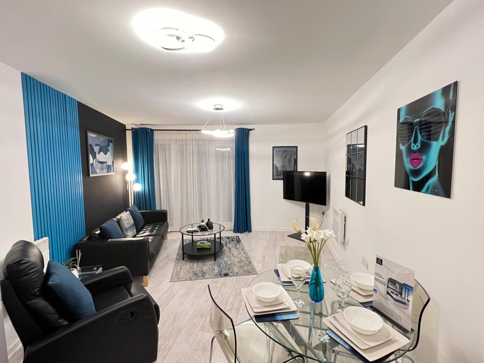 Cityfront Modern Apt Near City Centre/Etihad, Free Parking Manchester Exteriör bild
